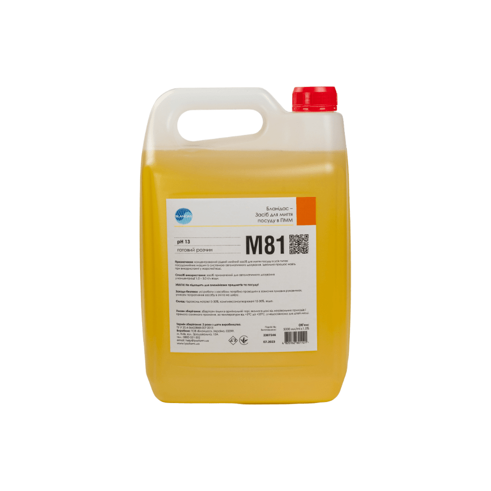 Бланідас – Засіб для миття посуду в ПММ